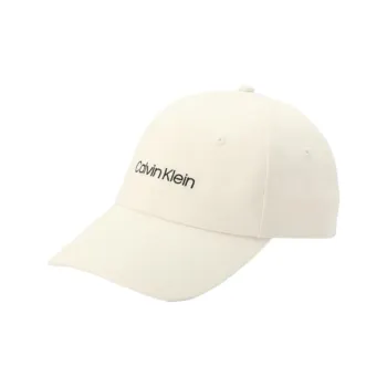 CALVIN KLEIN Cotton Baseball Caps Men's Beige