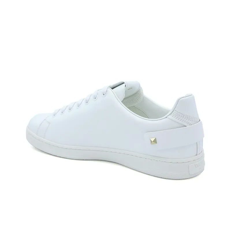 Valentino Backnet Low Top Skateboard Shoes Men's Nude-3