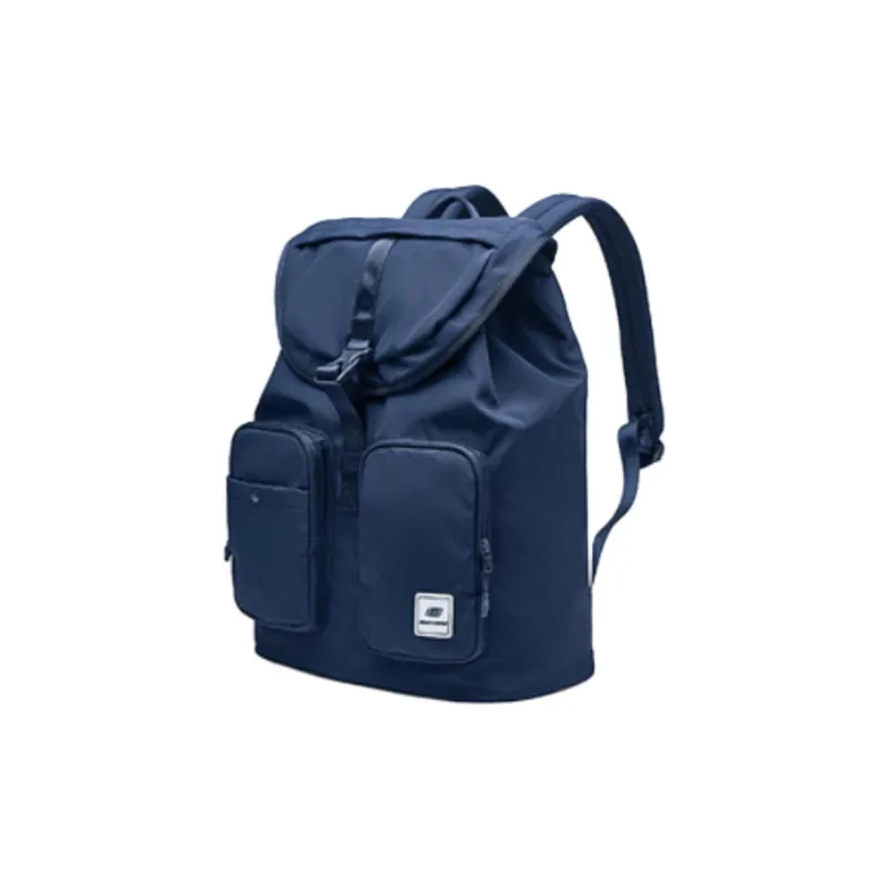 Skechers Colorful Fabric Backpack Regular Unisex Navy Blue-1