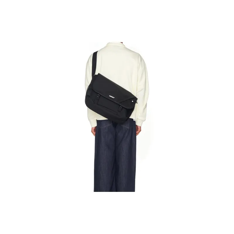NERDY Polyester Messenger Bag, Shoulder Bag, Crossbody Bag Regular Unisex Black-4