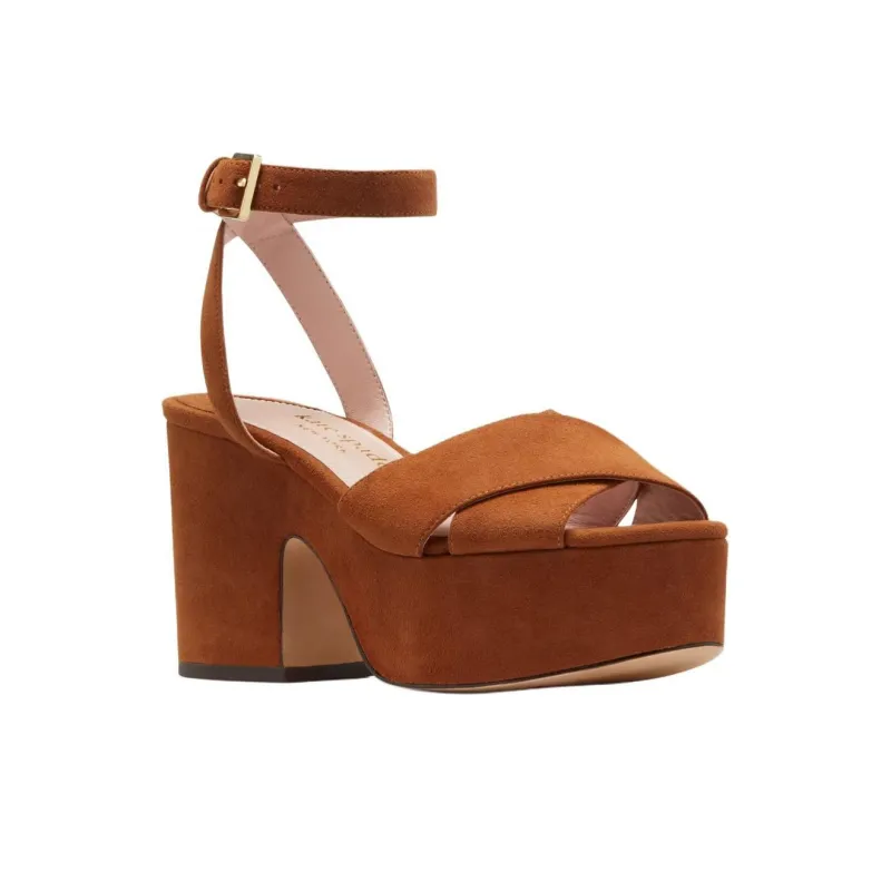 Kate Spade Rio Strap Sandals 9cm Women's Brown-2