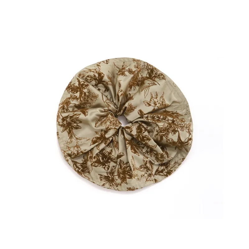 MISSJUJU Ice Silk Fabric Hair Tie/Hair Tie Women's-4