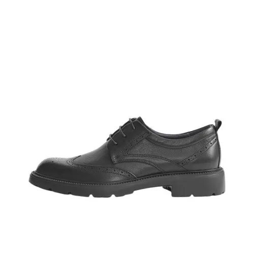 Hotwind Dress Shoes Men Low-Top Black