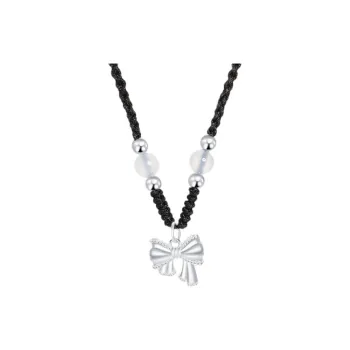 GIRATI Colored Glaze Jade Necklaces Women's