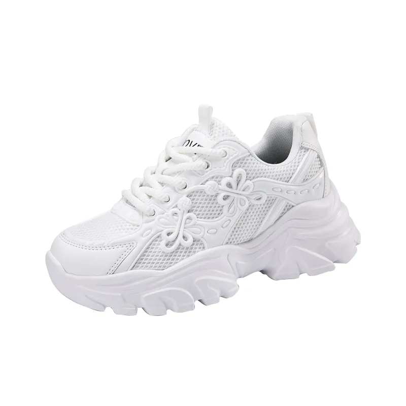 ZOVE Durable Breathable Low Top Chunky Sneakers Women's-1