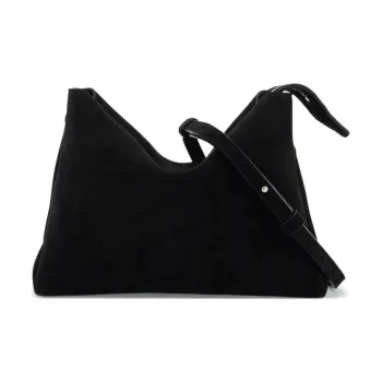 KHAITE The Lina Suede Crossbody Bag