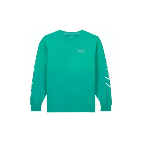 Union Jordan X UNION T-Shirts Unisex Lake Green