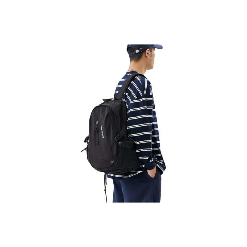 QING QI ZHE Fabric Backpack Backpack Computer Backpack Regular Unisex Multicolor-12