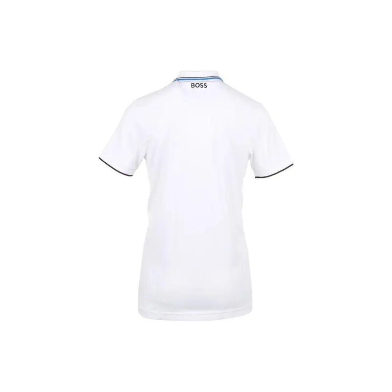 HUGO BOSS Logo Embroidered Short Sleeved Polo Shirt-1