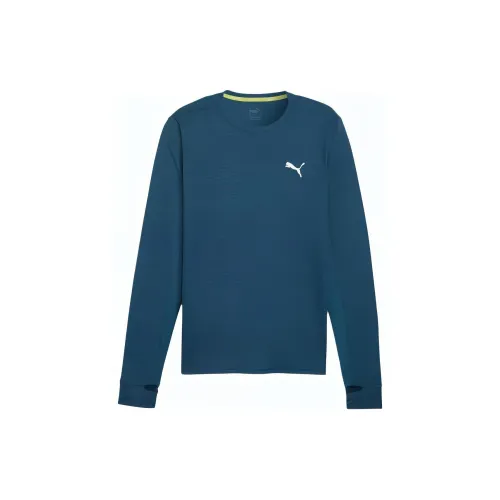 PUMA RUN FAVORITE T-Shirts Men Ocean Blue