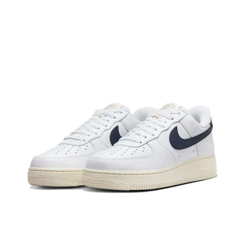 Nike Air Force 1 Anti Slip Wear Resistant Low Top Skateboard Shoes Women's White-2