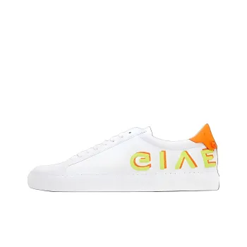 Givenchy Urban Street Low 'Reverse Logo   White Orange'