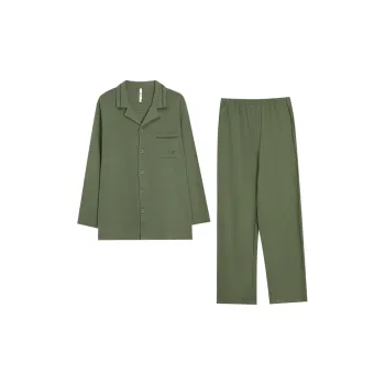 Red Beans At Home Pajama Set Men's