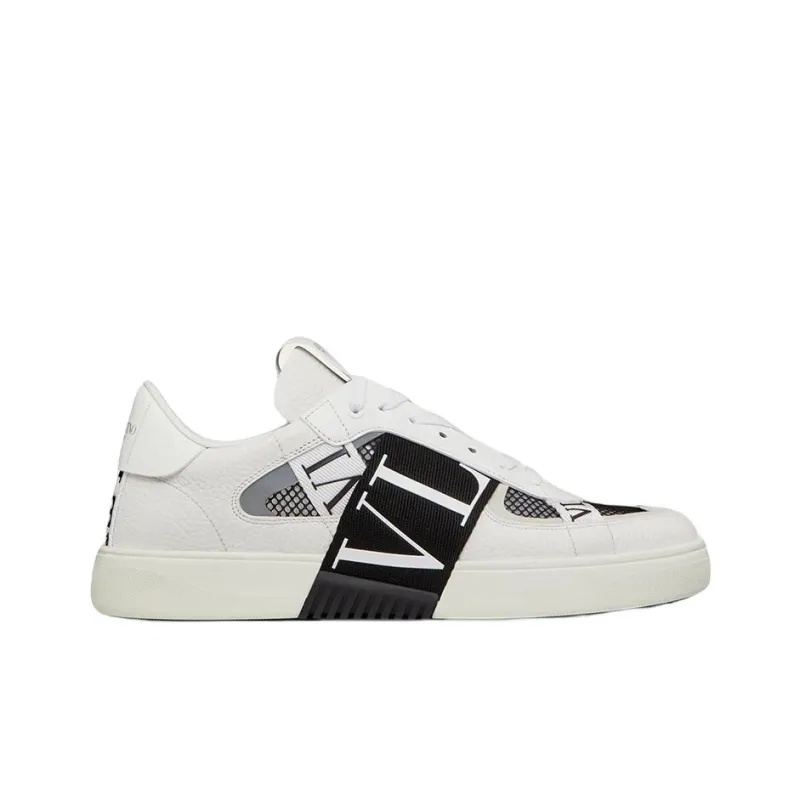 Valentino VL7N Low Top White Black Mesh-1