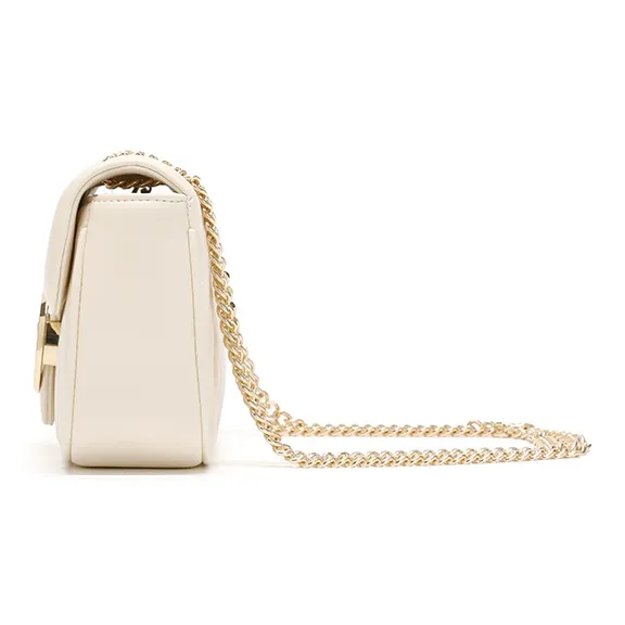 SNOOPY PU Small Square Bag Shoulder Bag Regular Women's Ecru-4