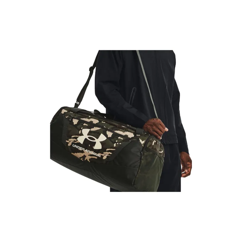 Under Armour Polyester Handbag, Shoulder Bag, Crossbody Bag, Travel Bag Medium Size Unisex Baroque Green-4