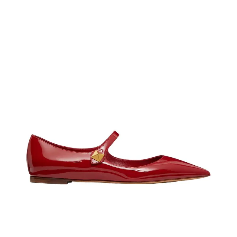 Valentino TIPTOE Flat Shoes Women's Red Year Of The Rabbit Limited Edition-1