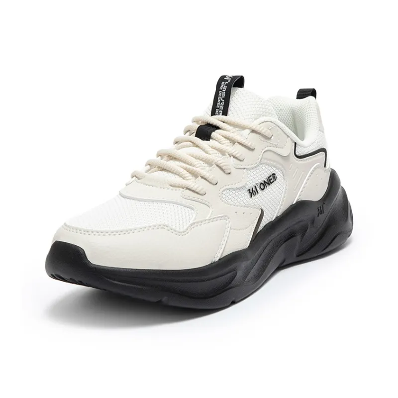 361° Ke Song 2 Anti Slip Wear Resistant Low Top Casual Shoes Women's Oat Milk-1