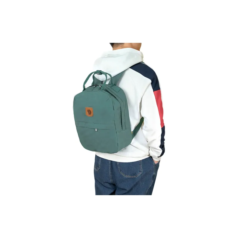Fjallraven Cotton Handbag Backpack Unisex Frost Green-0