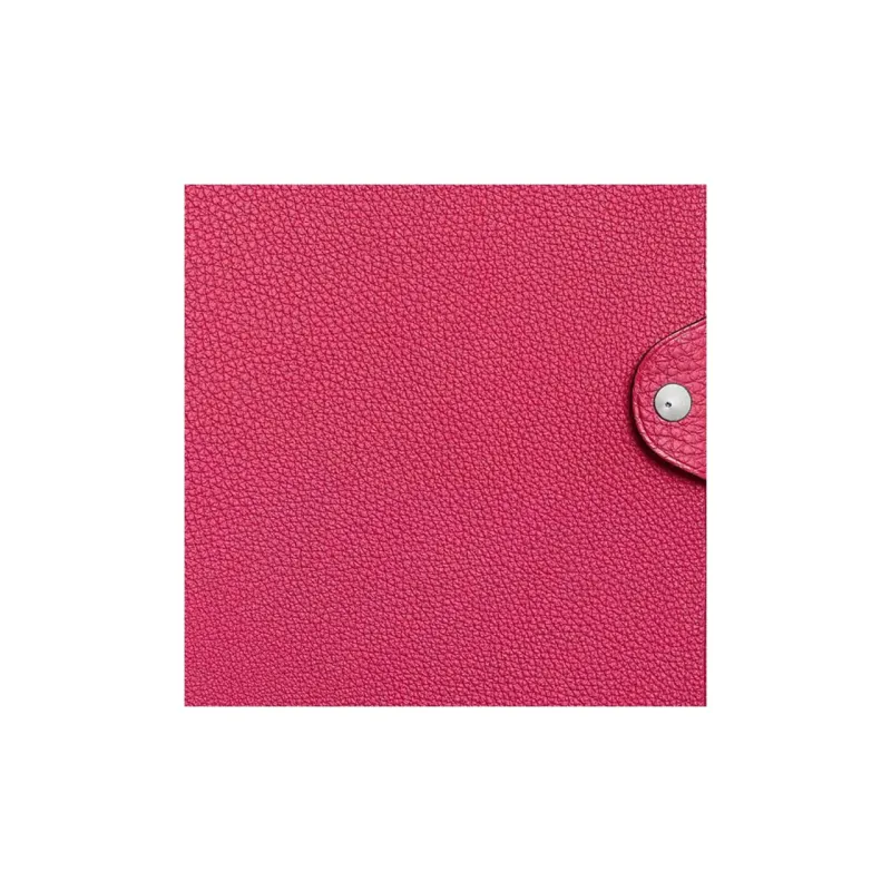 HERMES Togo Calfskin Storage Bag Women's 0D Rose Mexico Pink-1
