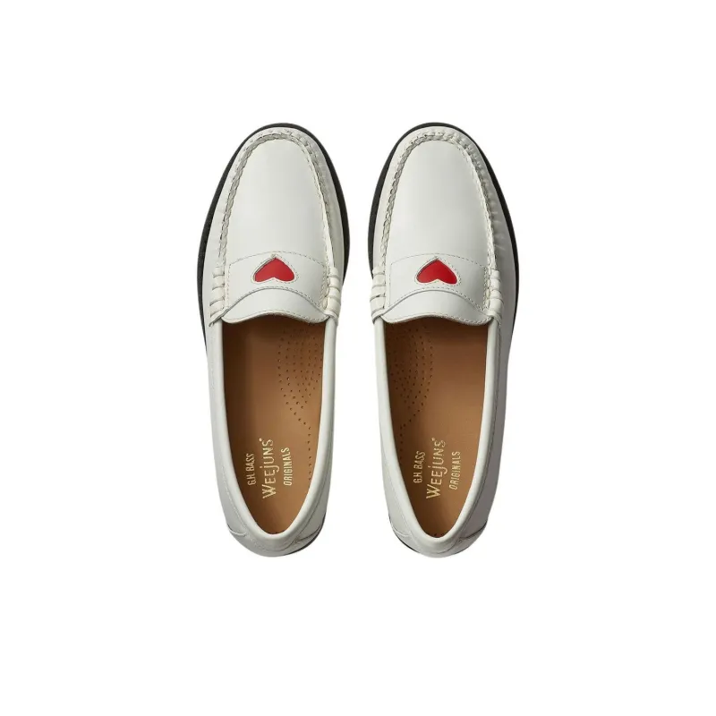 G.H. Bass & Co. Whitney Loafers Women's White-3