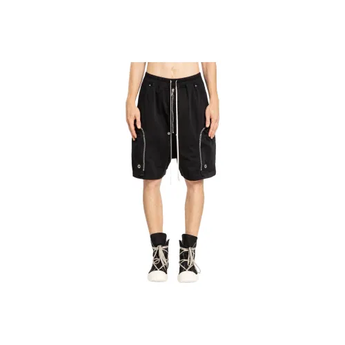 RICK OWENS Casual Shorts Men Black