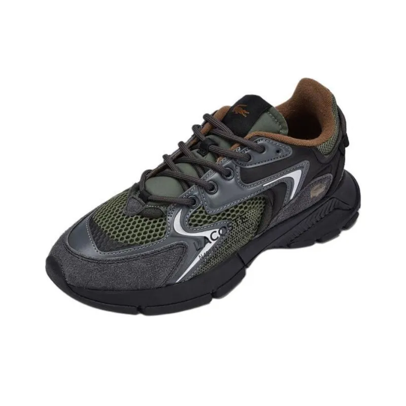 LACOSTE Slip Resistant Low Top Casual Shoes Men's Black-1
