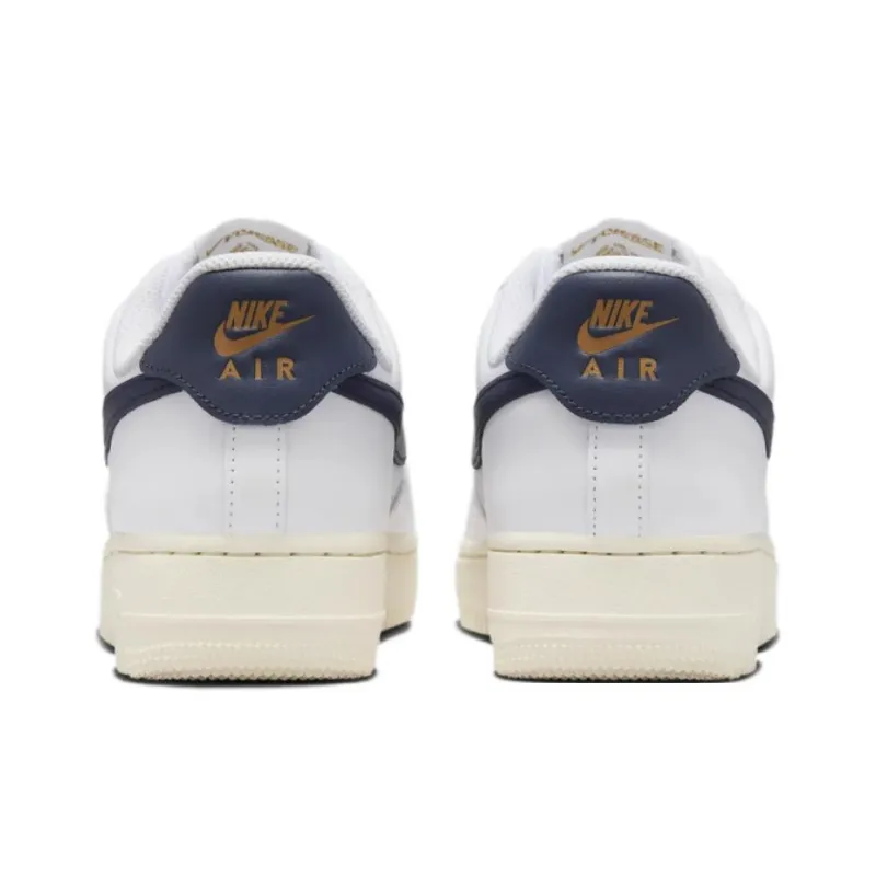Nike Air Force 1 Anti Slip Wear Resistant Low Top Skateboard Shoes Women's White-4
