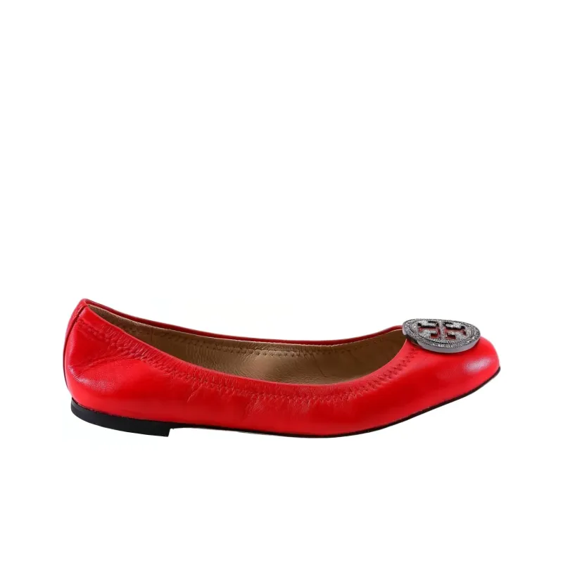 TORY BURCH Casual Single Shoes Women's Red-1