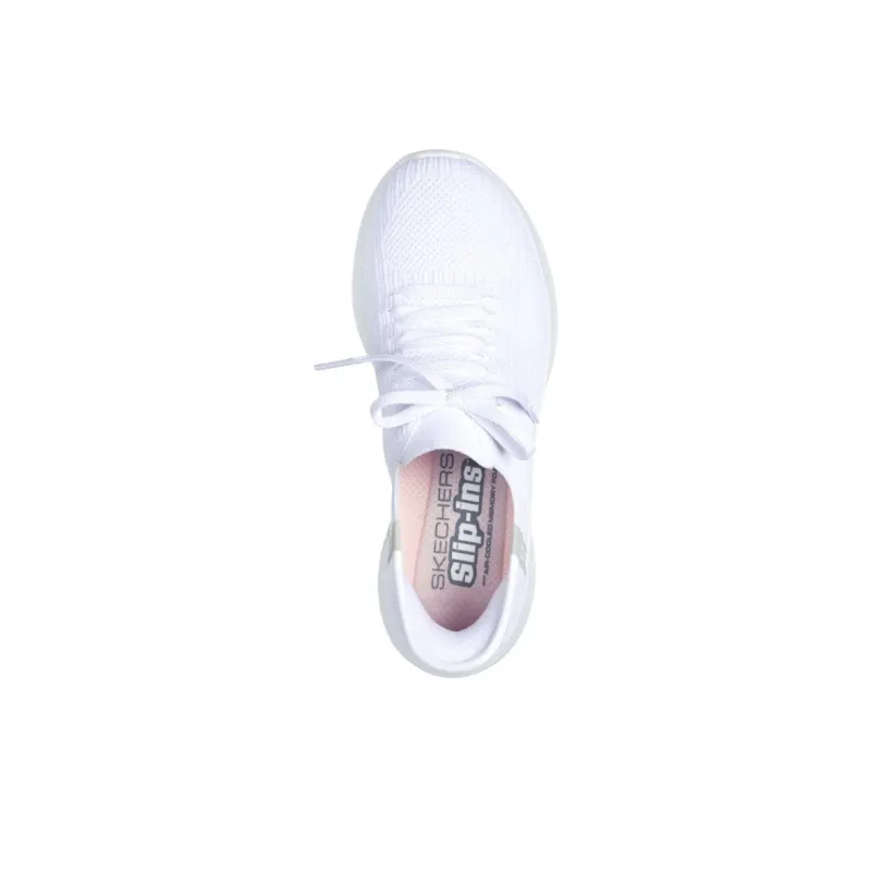 Skechers Ultra Flex 3.0 Anti Slip Wear Resistant Low Top Casual Shoes Women's White-3
