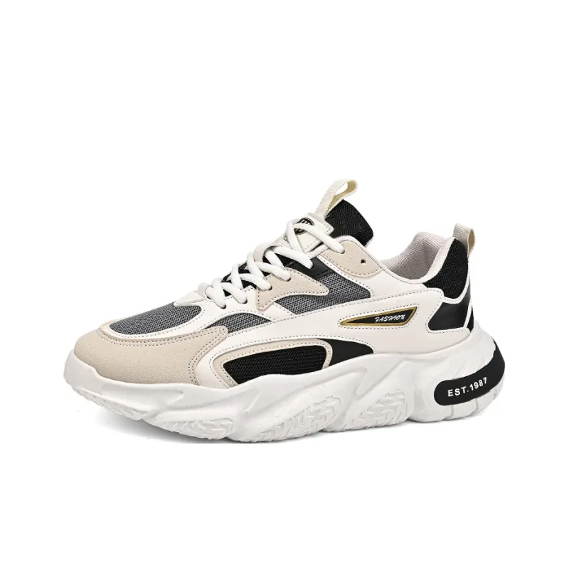 HACKBUTEER Dim Zone Collection Low-Top Chunky Sneakers Unisex-54