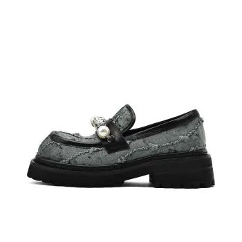 KMD Loafers Women's Black, Olive