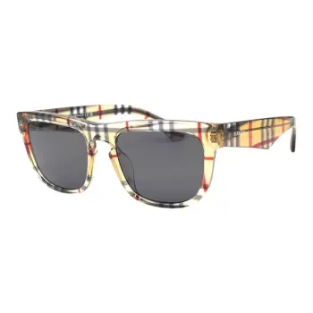 Burberry Square Sunglasses Men's Plaid
