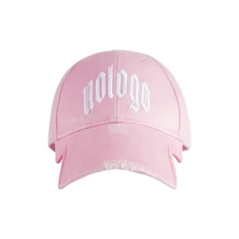 Balenciaga Cotton Baseball Caps Men's Pink