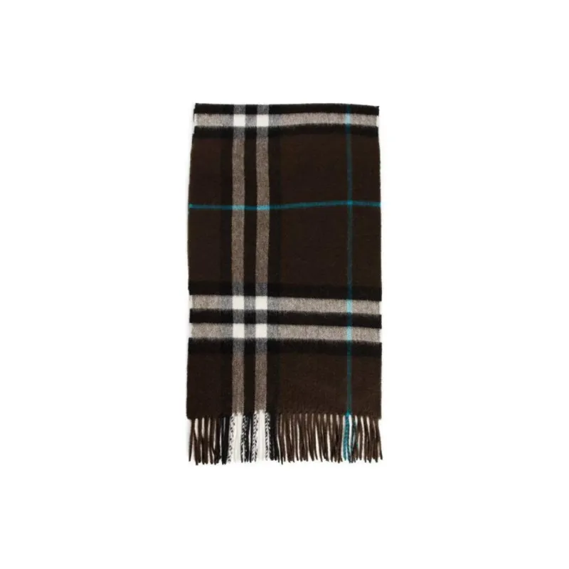Burberry Vintage Checked Fringed Scarf-2