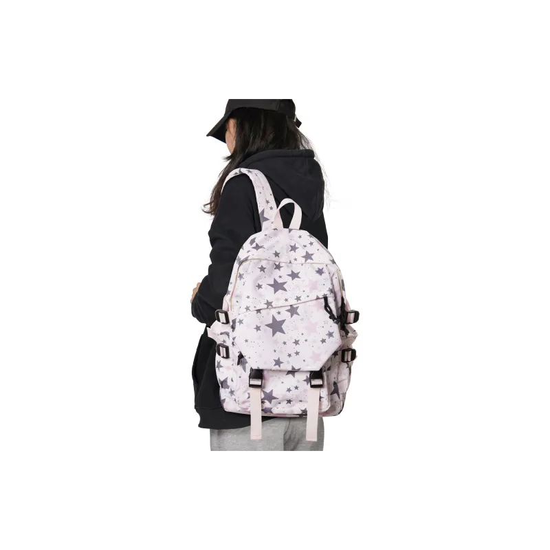 LANDCASE Fabric Backpack Laptop Bag Commute Backpack Regular Unisex Multicolor-23