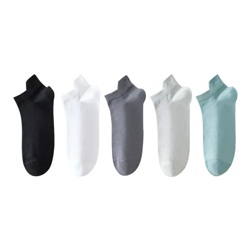 MIIOW No-Show Socks Men's 5 Pack-2