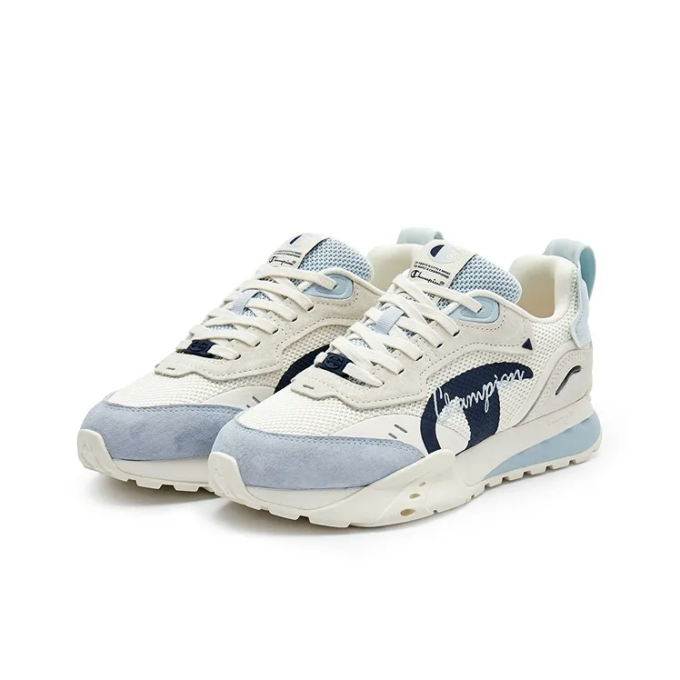 Champion Height Increasing Abrasion Resistant Low Top Running Shoes Women's Light Blue-2