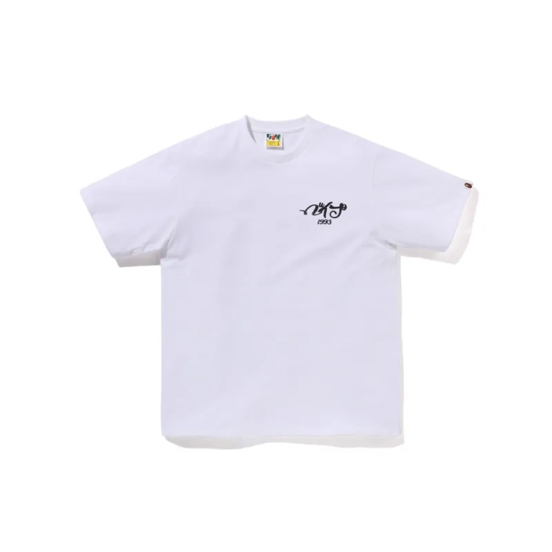 Bape Embroidery Style Souvenir Logo Tee-3