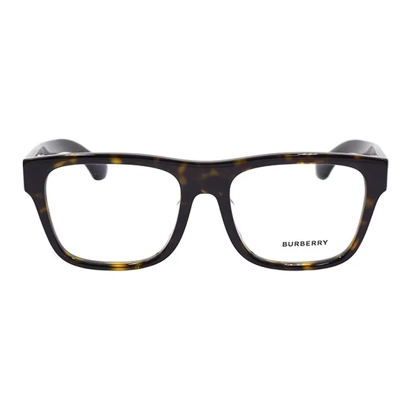 Burberry Square Eyeglass Frames Men's Tortoiseshell-1