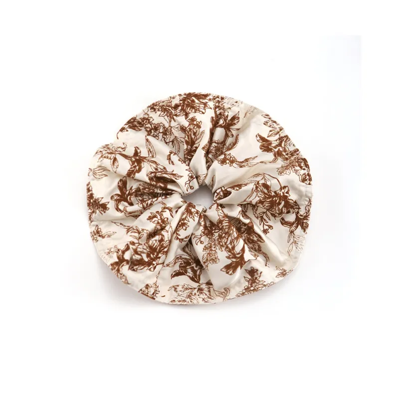 MISSJUJU Ice Silk Fabric Hair Tie/Hair Tie Women's-5
