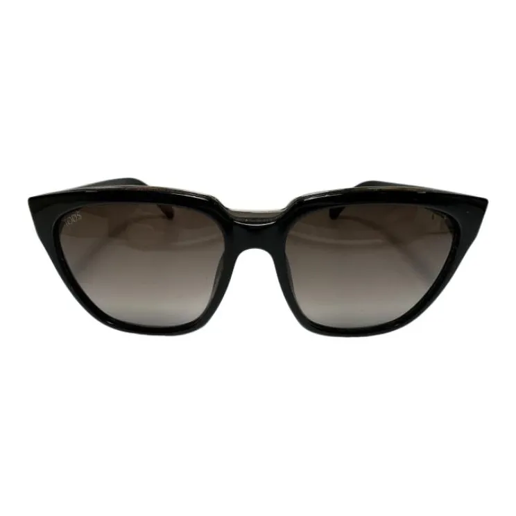 TOD'S Irregular Shape Sunglasses Men's Black-0