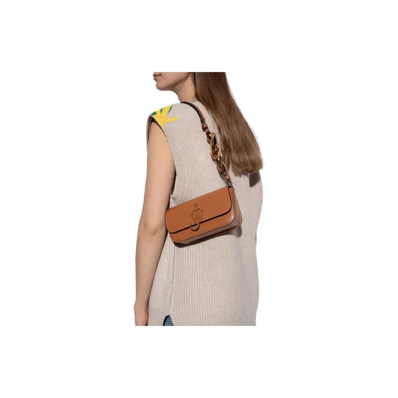 JW Anderson Leather Shoulder Bag Women's Brown-5