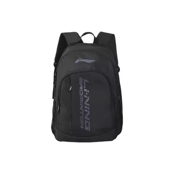 LiNing Polyester Backpack Unisex Black