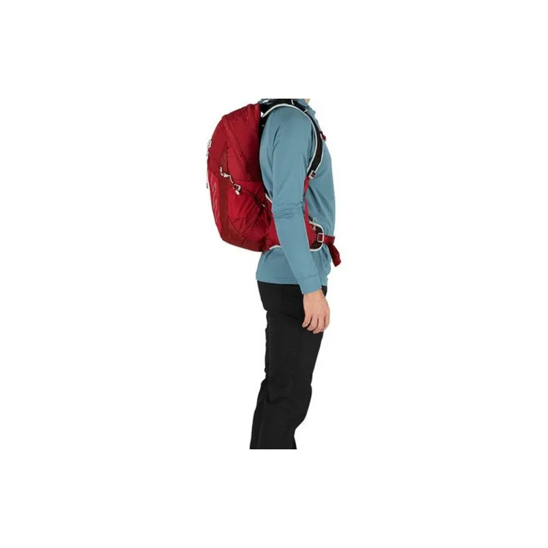 OSPREY Recycled Nylon Backpack Tubas Unisex Red-3
