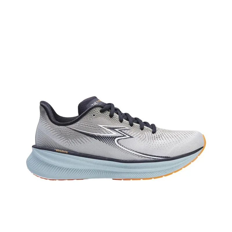 361° Wear-Resistant Slip-Resistant Low-Top Casual Running Shoes Men's White Gray-1