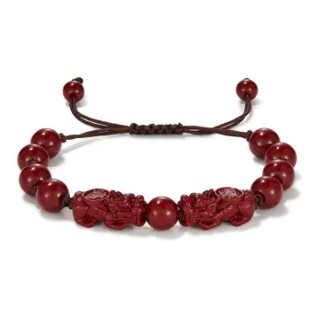 LOOK NICE Cinnabar Bracelets Unisex