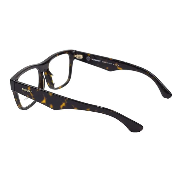 Burberry Square Eyeglass Frames Men's Tortoiseshell-2