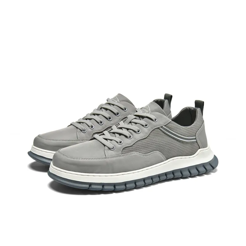 HLA Classic Comfortable Breathable Mesh Casual Shoes For Men Wear-Resistant Balmuda Shoes Men's-8