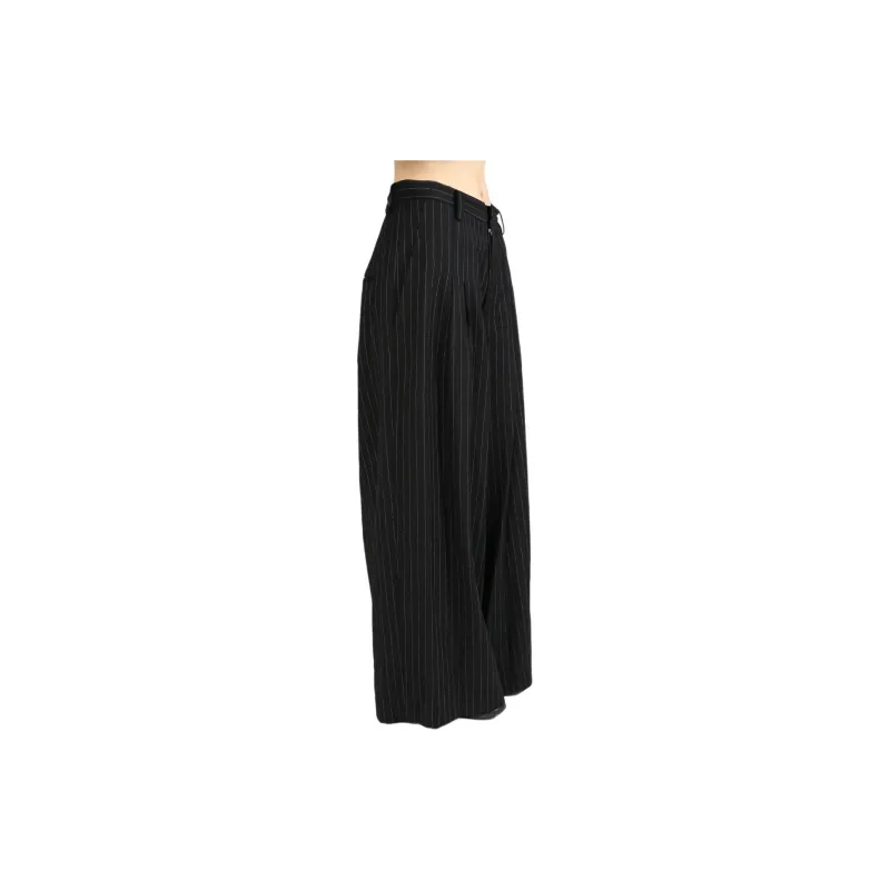 Yohji Yamamoto Casual Pants Women's Black-4